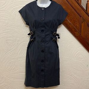 NWT Marc by NWT Marc by Marc Jacobs denim side buckle elegant office casual dres